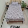 Single bedsheet with Zebra print